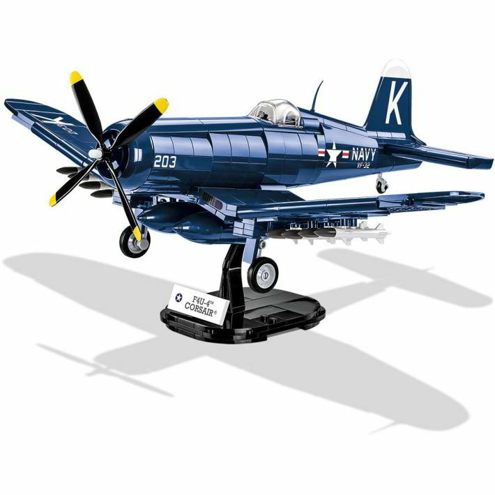 Cobi F4U-4 Corsair vadászrepülőgép 520 darabos építő készlet (2417)
