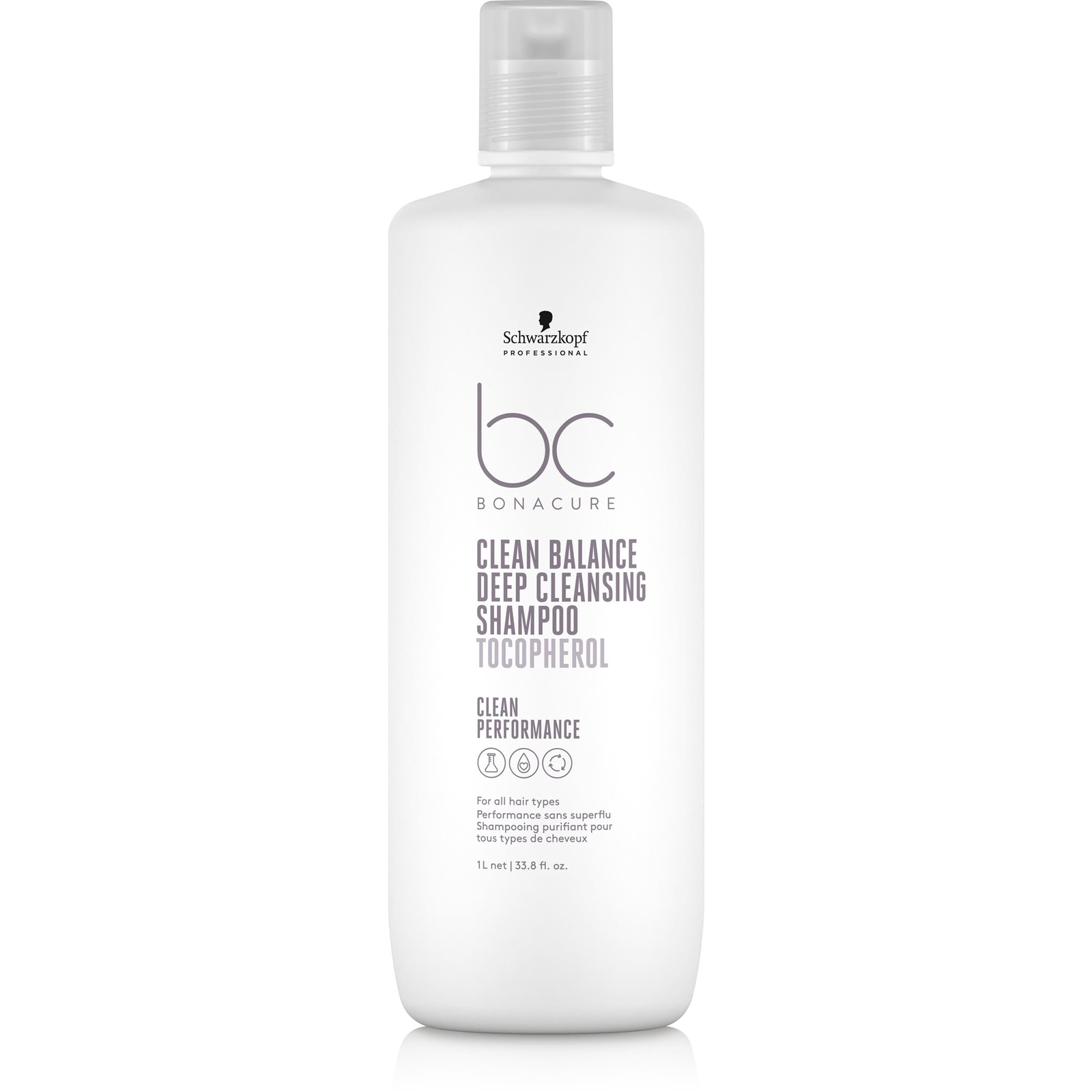 SCHWARZKOPF Professional BC Bonacure Clean Balance mélytisztító sampon 1000 ml (4045787725032)