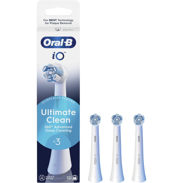 Oral-B 80782583 testina per spazzolino 3 pz Bianco