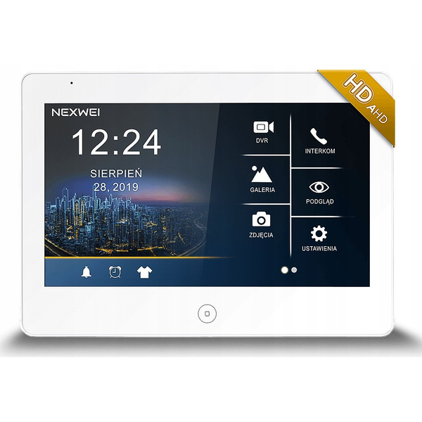 NW-VI10S-W NEXWEI Wideomonitor z ekranem dotykowym 10 cali