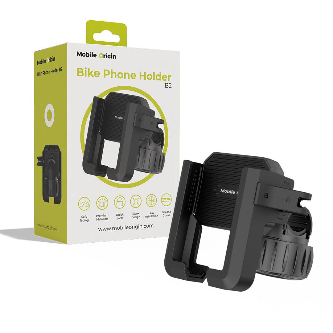 Mobile Origin Bike Phone Holder B2, Black (MO-BPH-B2)
