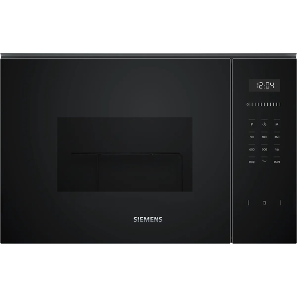 Siemens iQ500 BE555LMB1 microondas Negro Microondas con grill Integrado 25 L 900 W