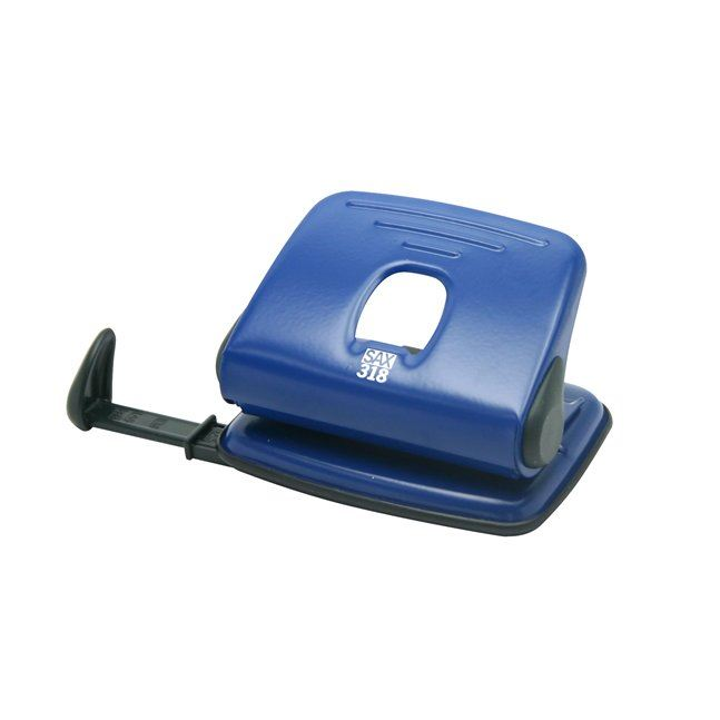 Sax "318" kétlyukú lyukasztó kék (3170) (3170)