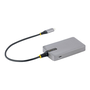 StarTech.com 5G4AB-USB-C-HUB rozbočovač rozhraní USB 3.2 Gen 1 (3.1 Gen 1) Type-C 5000 Mbit/s Šedá