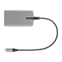 StarTech.com 5G4AB-USB-C-HUB rozbočovač rozhraní USB 3.2 Gen 1 (3.1 Gen 1) Type-C 5000 Mbit/s Šedá
