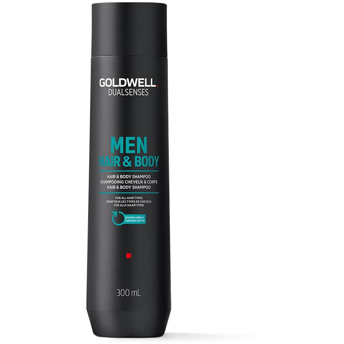 GOLDWELL Dualsenses Mens Hair & Body Shampoo 300 ml (4021609028727)