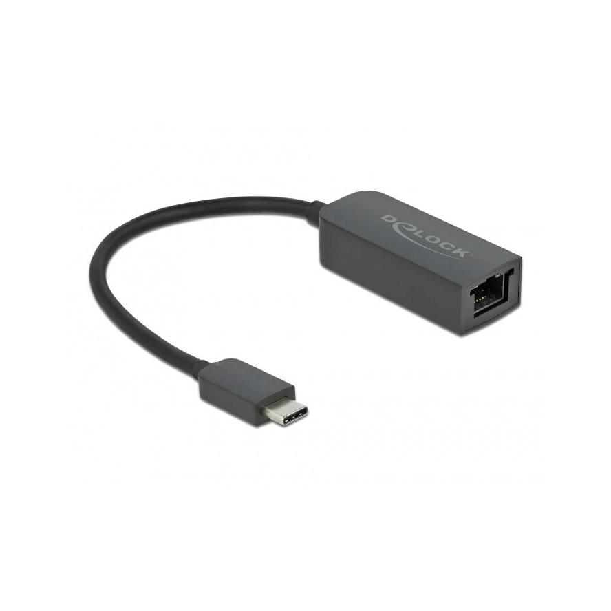 Delock compact 2,5Gb/s USB-C hálózati adapter (66645)