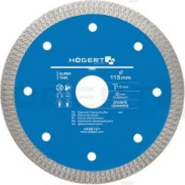 Högert Technik Tarcza diamentowa 125mm do ceramiki HT6D722