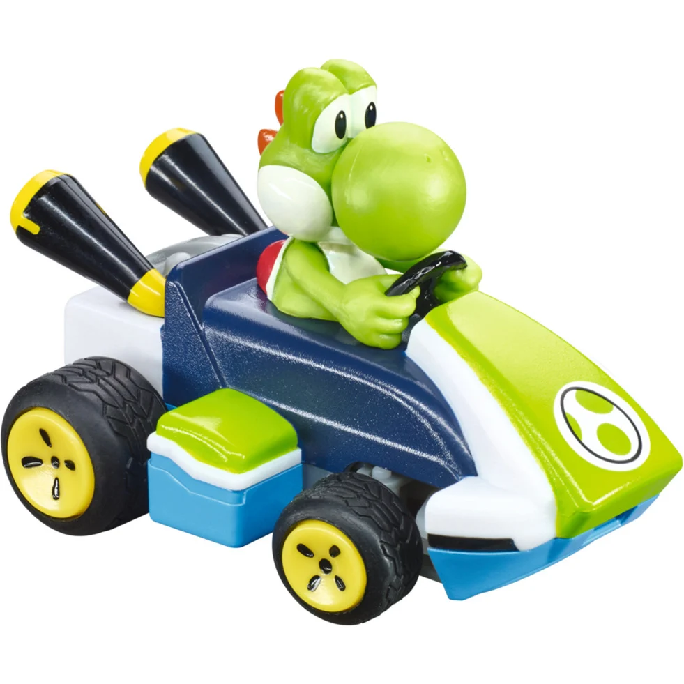 Carrera 2,4GHz Mario Kart Mini RC Távirányítós autó figurával - Yoshi (370430034)