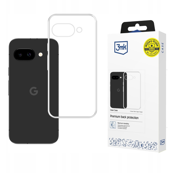 Kryt 3mk pre Google Pixel 10a priehľadný