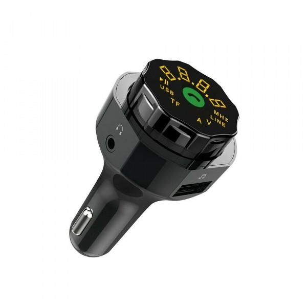 Autós Bluetooth FM adóegység - 2 db USB (81AP06S)