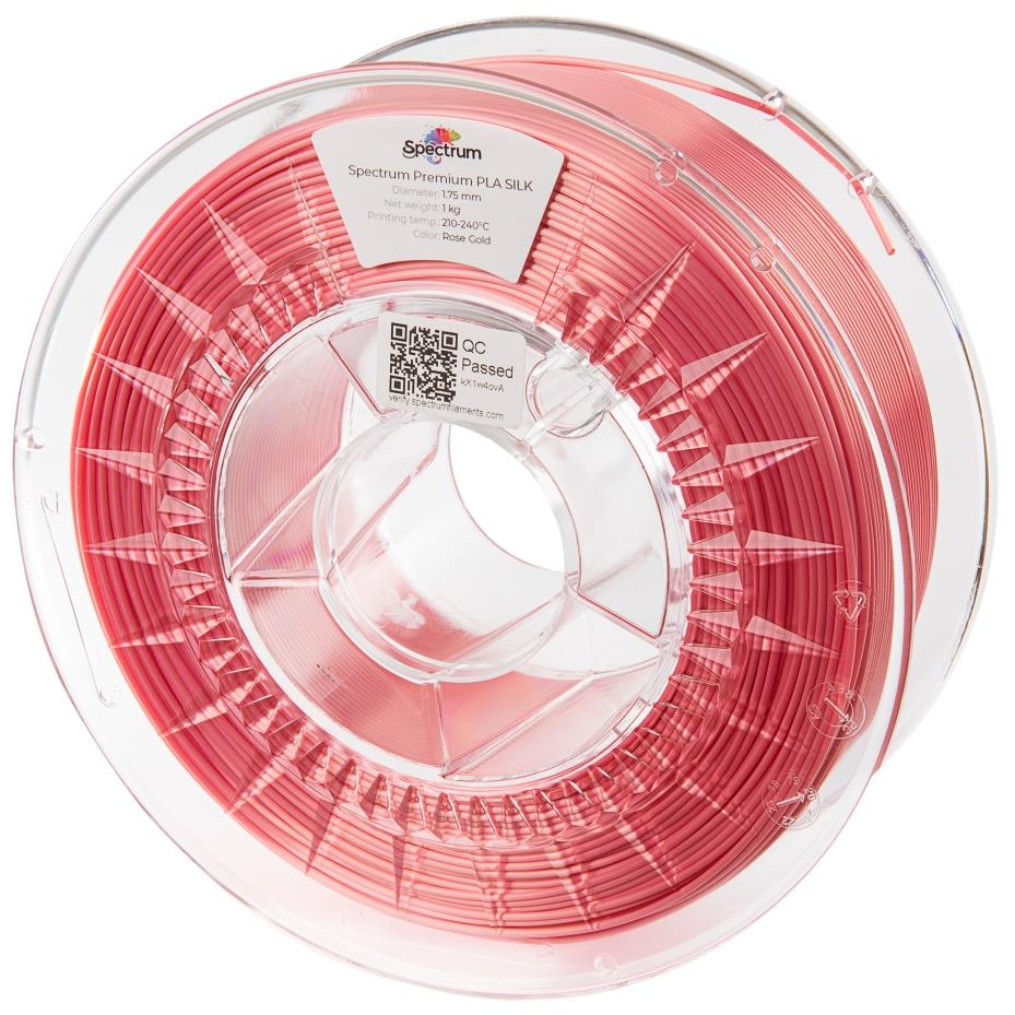 Spectrum 3D nyomtatószál, Silk PLA, 1,75 mm, Rose Gold, 1 kg (80442)