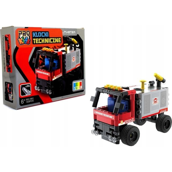 Pro Kids Klocki techniczne Wóz strażacki