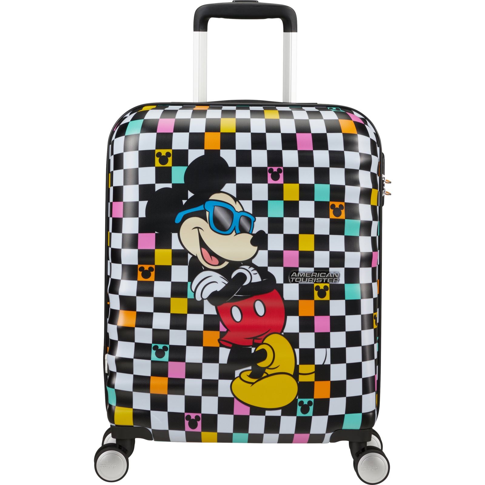 Malý kufor American Tourister Disney Wavebreaker 36 l - Mickey check