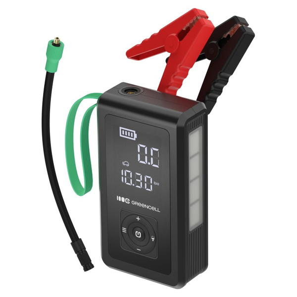Green Cell CJSGC03 Akkus Autós Inditó kompresszor funkcióval 1000A / 8000 mAh