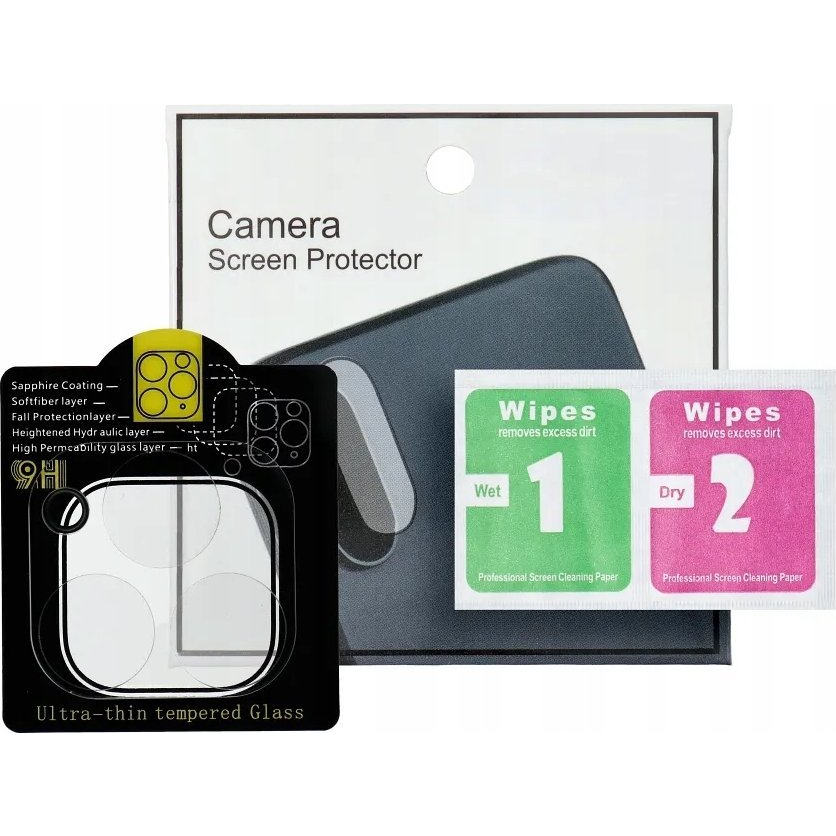 5D Kamera Edzett Üveg - iPhone 14 Pro Átlátszó ( )
