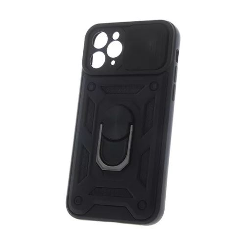 Defender Slide iPhone 15 Plus ütésálló tok fekete (902450) (defender902450)