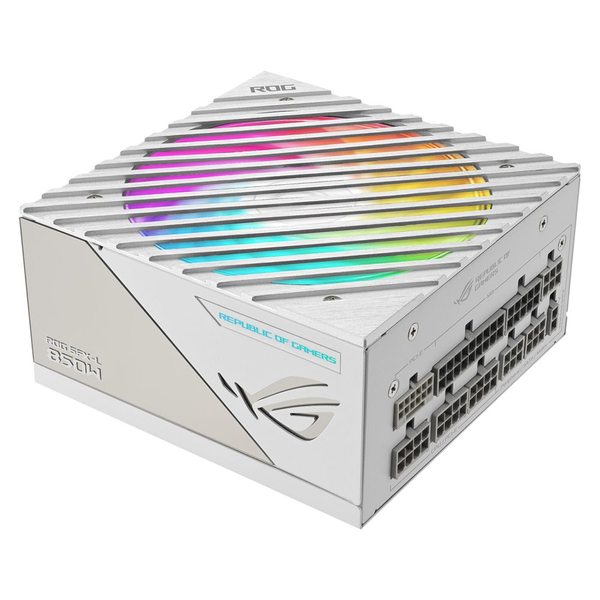ASUS ROG Loki SFX-L 850W Platinum White enhed til strømforsyning 24-pin ATX Hvid