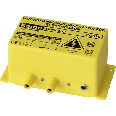 Nagyfeszültség generátor elektromos kerítéshez, villanypásztorhoz , KEMO FG025