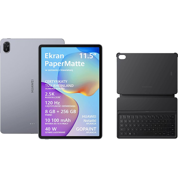 Huawei MatePad 11.5 11,5" 256GB Wi-Fi Space Gray (+ Keyboard case + M-pencil 3rd)
