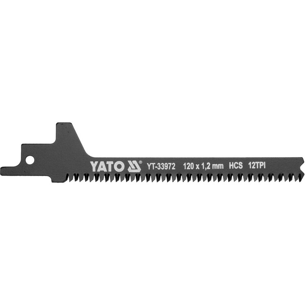 YATO FŰRÉSZLAP HCS 120MM 12T SZABLYAFŰRÉSZHEZ (YT-33972)