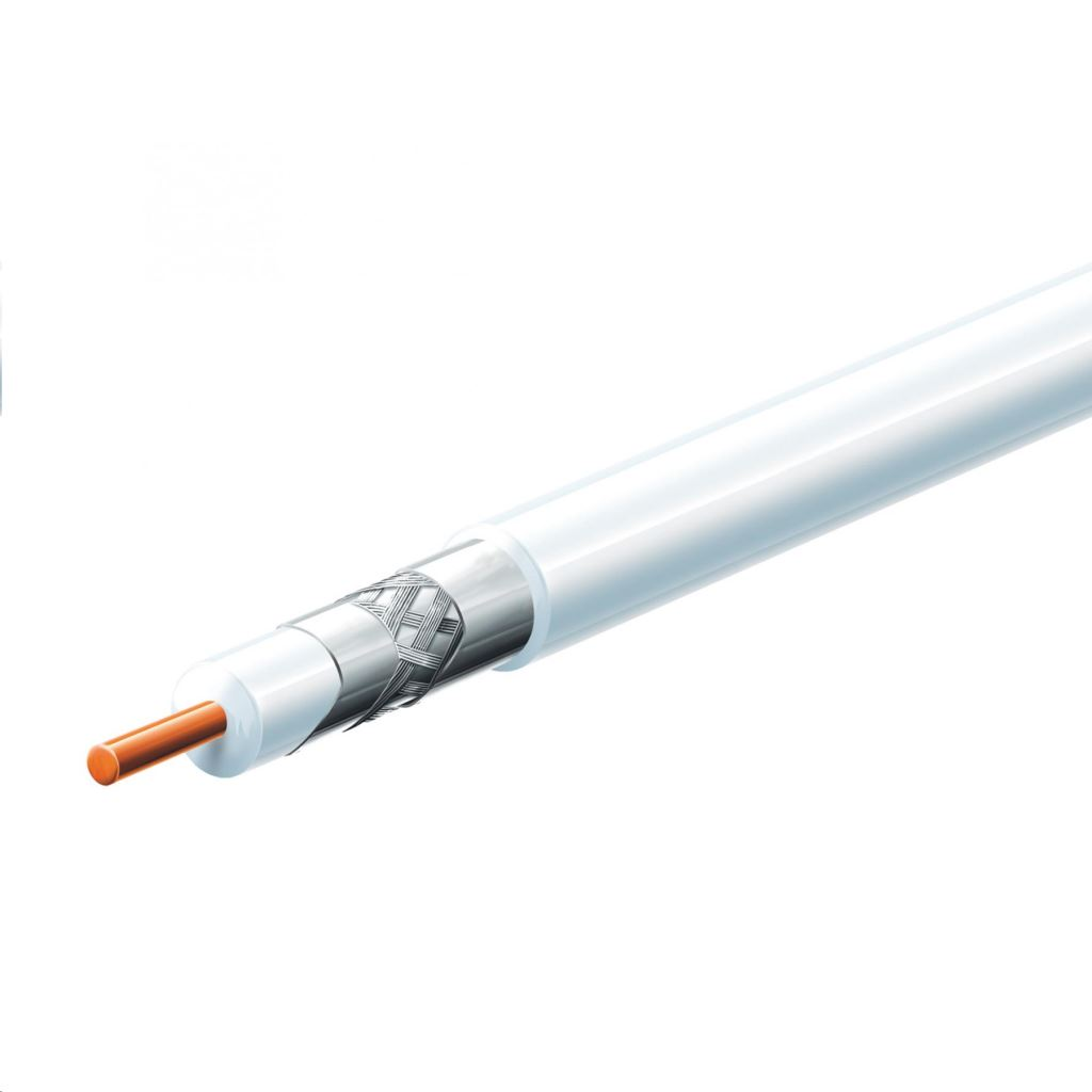 Somogyi S 6TSP/WH Koax kábel 75ohm 100m fehér (Somogyi S 6TSP/WH)