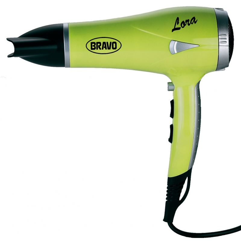 Bravo Lora hajszárító zöld (B-4323Green) (B-4323Green)