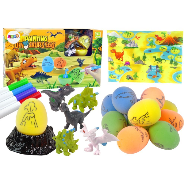 Diy Tojásfestő Dinoszauruszok Készlet 13447
