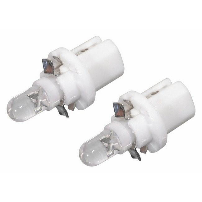 COMPASS izzó 1LED 12V B8,5d fehér 2db (33761)