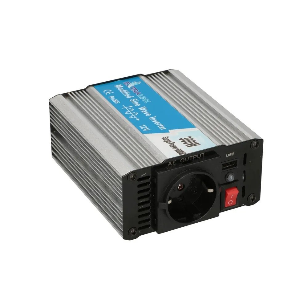 ExtraLink OPIM-300W Autós inverter (12V / 300W) (EX.18037)
