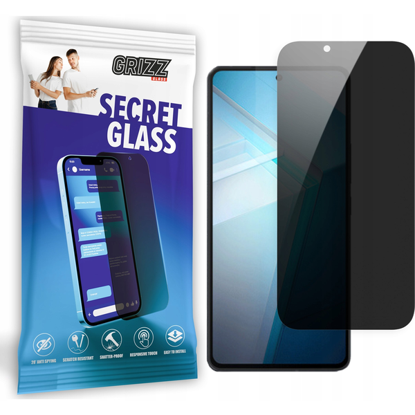  GrizzGlass Szkło prywatyzujące GrizzGlass SecretGlass do Vivo iQOO 11S