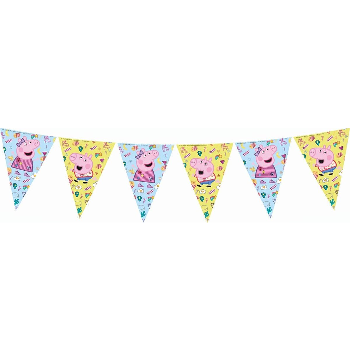 Peppa Malac Messy Play Zászlófüzér 2,3 m (515971)