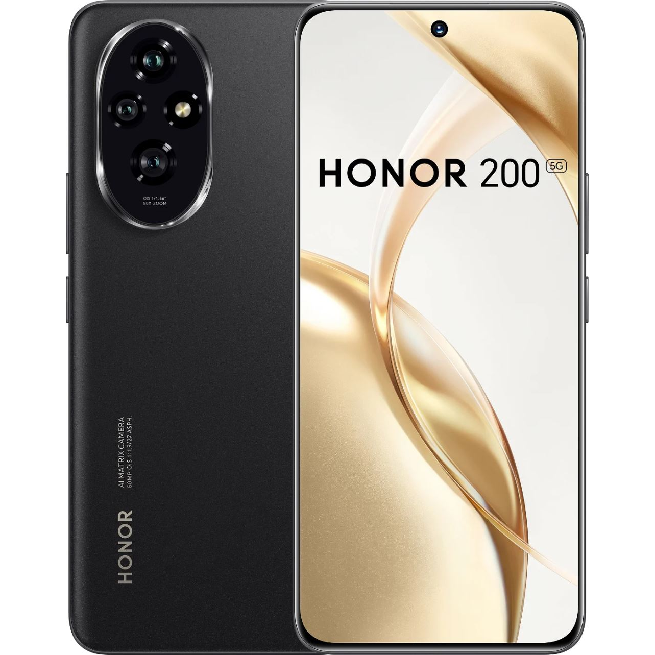 Honor 200 8/256GB Dual-Sim mobiltelefon fekete (5109BGRK) (5109BGRK)