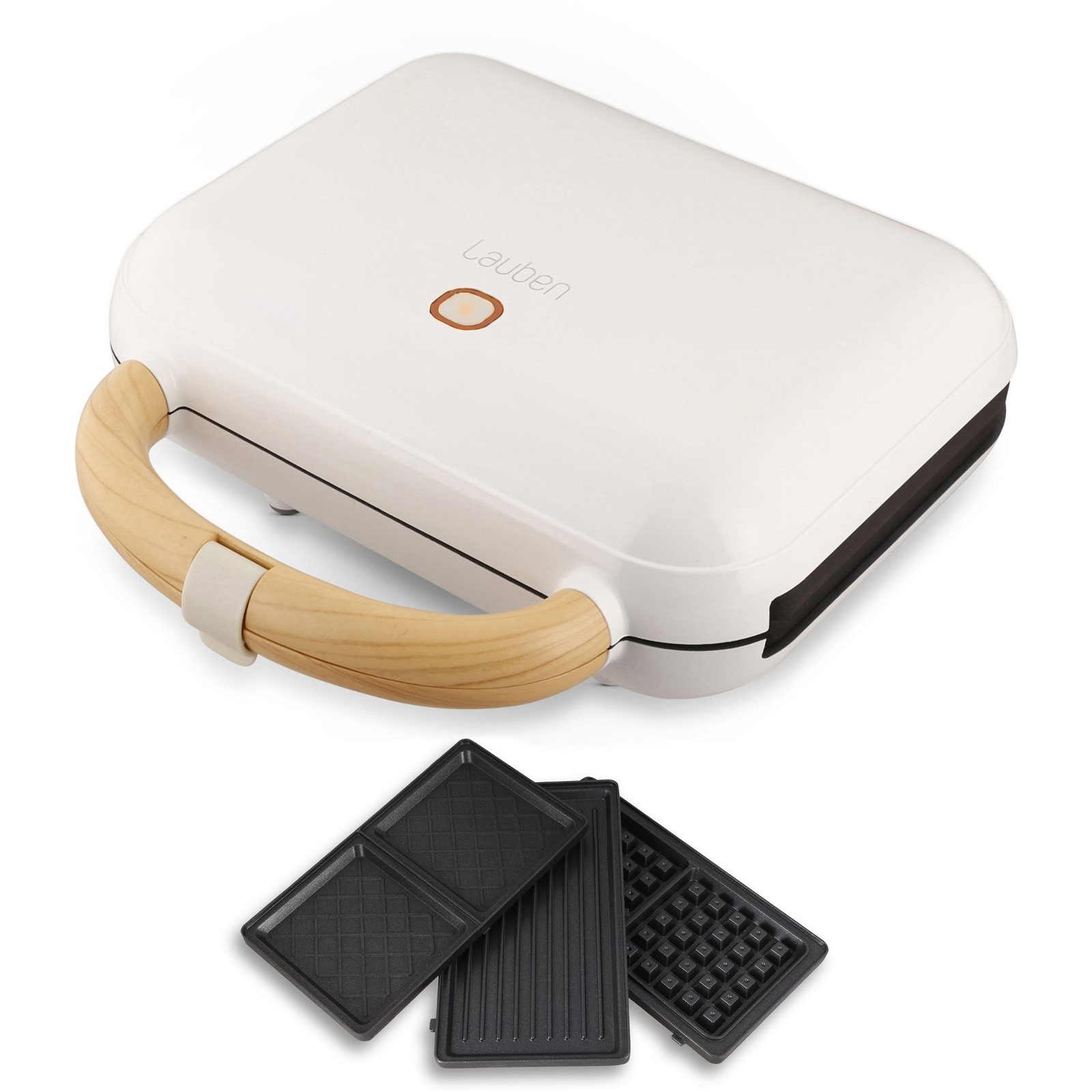 Lauben Sandwich Maker 3in1 900 W (LBNSM900WW)