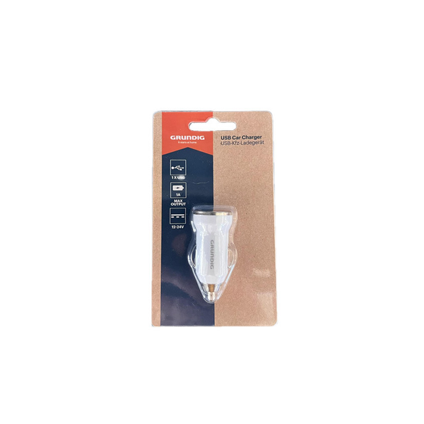 Grundig , Szivargyújtós Töltő Usb, 1A 12-24V (33260945)