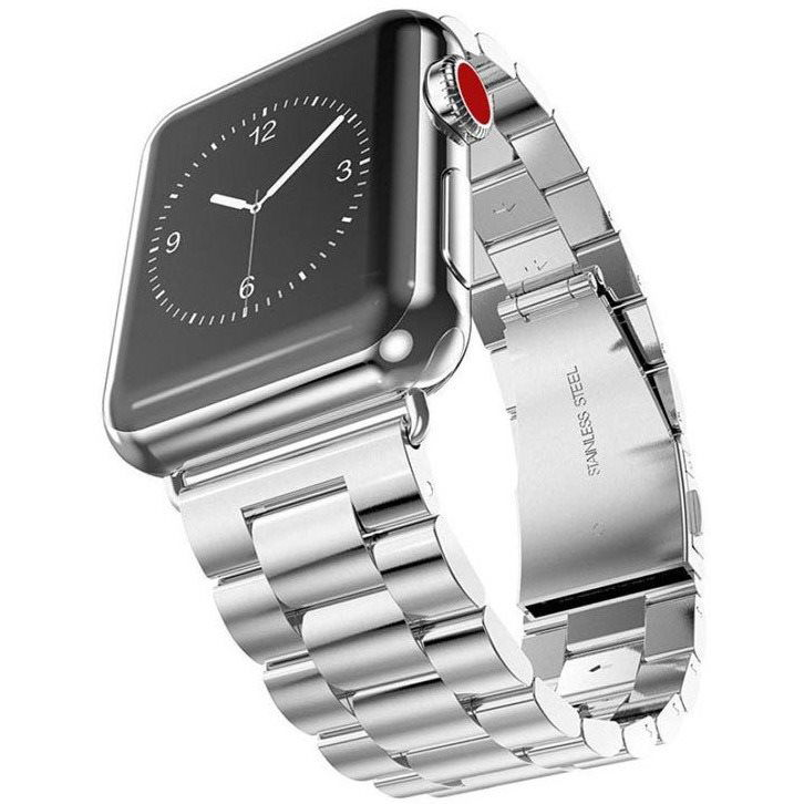 Eternico Elegance Metal Apple Watch 42mm / 44mm / 45mm / Ultra 49mm - silver (AET-AWMTL-si-42)