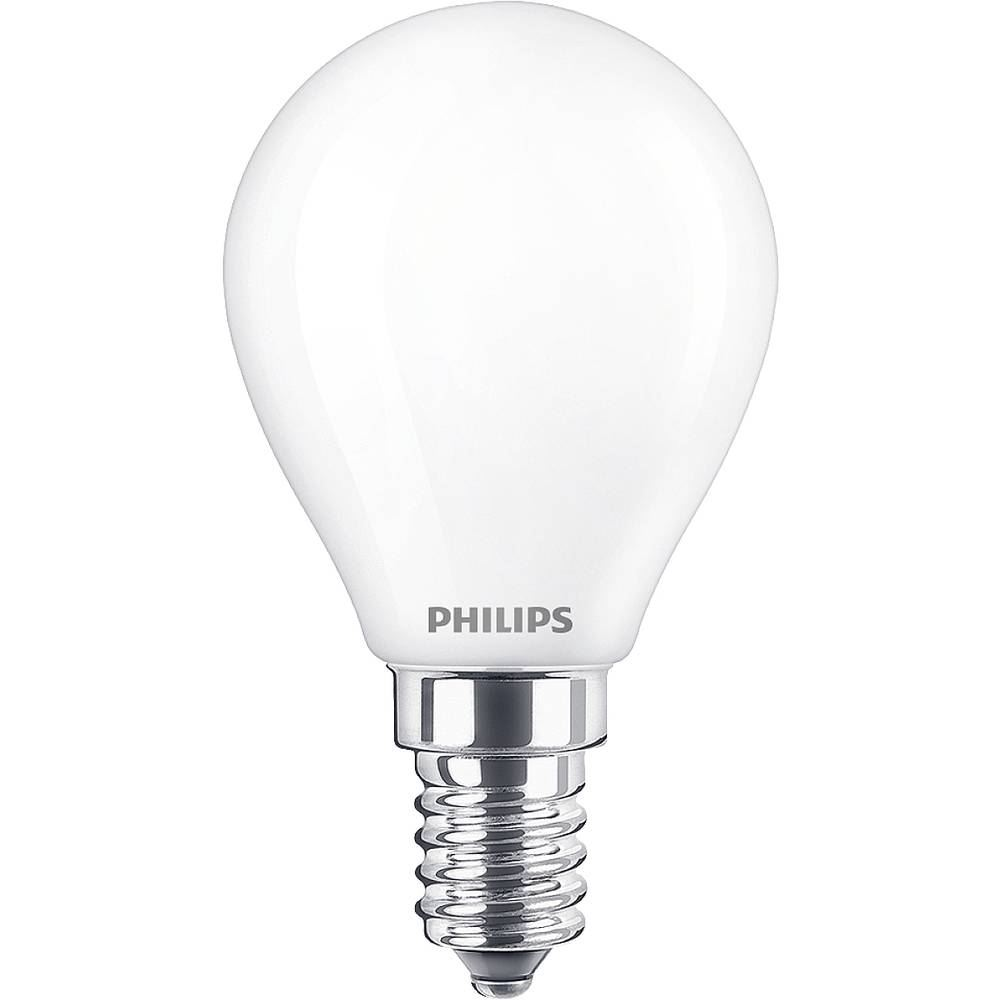 Philips E14 4.3W LED fényforrás meleg fehér (76343500) (philips76343500)