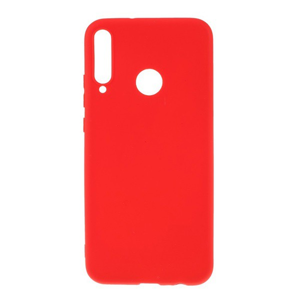 Szilikon telefonvédő (matt) PIROS [Huawei P40 Lite E / Y7p] (5996457957217)