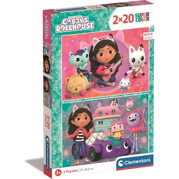 Clementoni GABBY'S DOLLHOUSE Kirakós játék 20 db