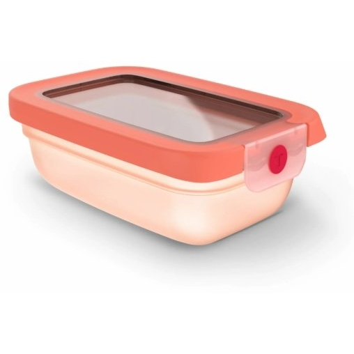 Tefal oneClick N1211110 recipiente per cibo Rettangolare Scatola 1,5 L Arancione 1 pz