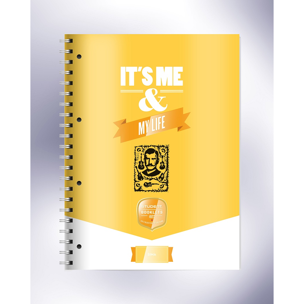 ICO Student Art 70 lapos A4 sima spirálfüzet (7500087002)