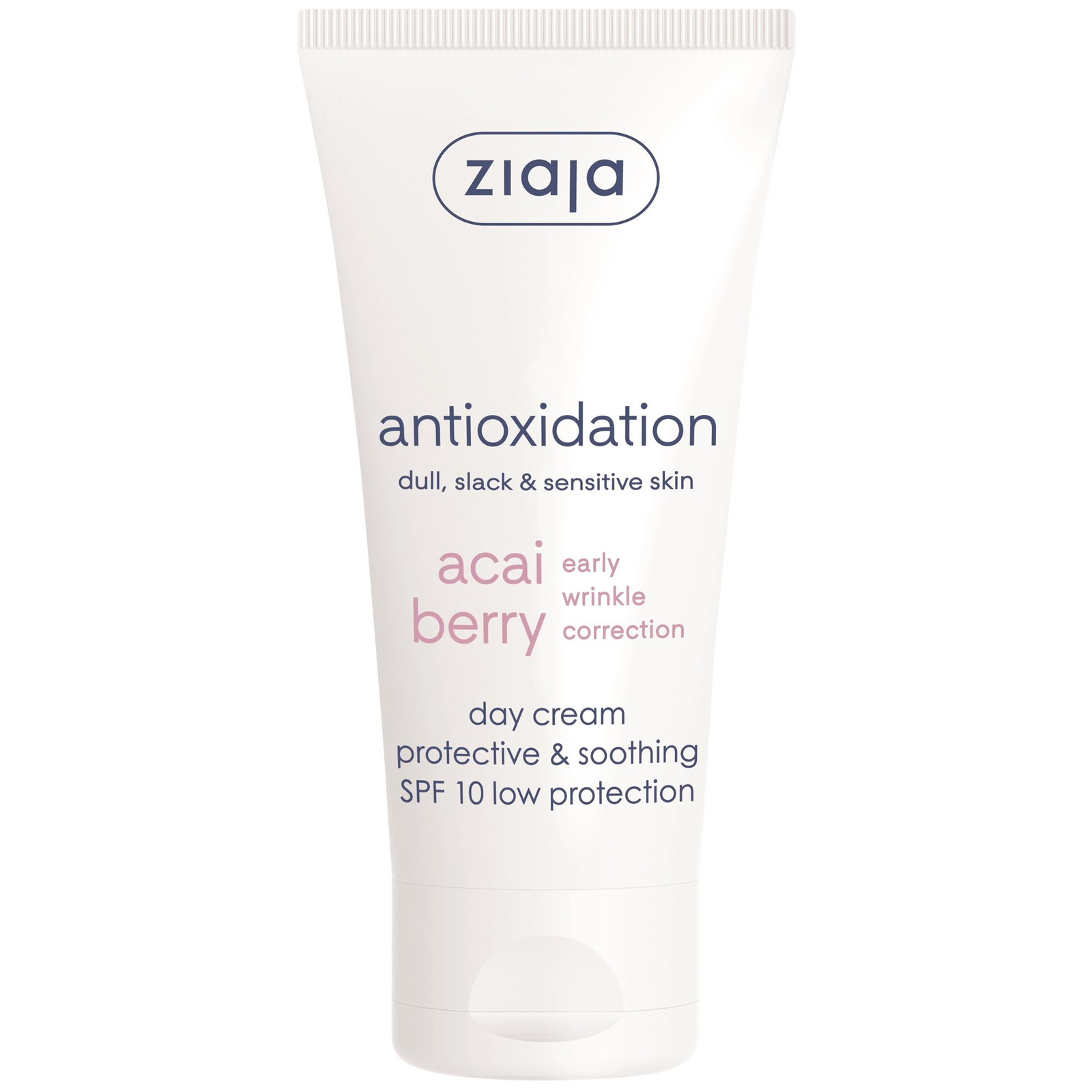 ZIAJA Acai Berry nappali krém SPF 10 nyugtató 50 ml (5901887042266)