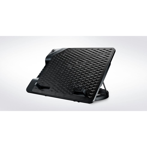 Охладител за лаптоп Cooler Master Notepal Ergostand III, 17", Вентилатор 230 мм, USB, Черен