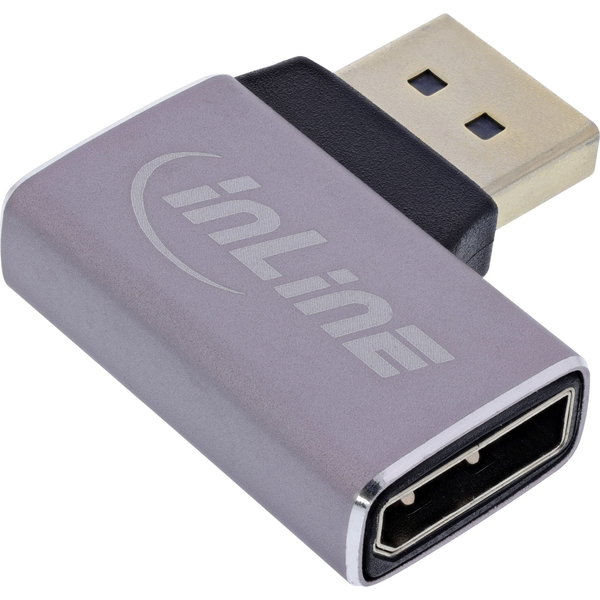 InLine 17291D adattatore per inversione del genere dei cavi DisplayPort Grigio, Nero