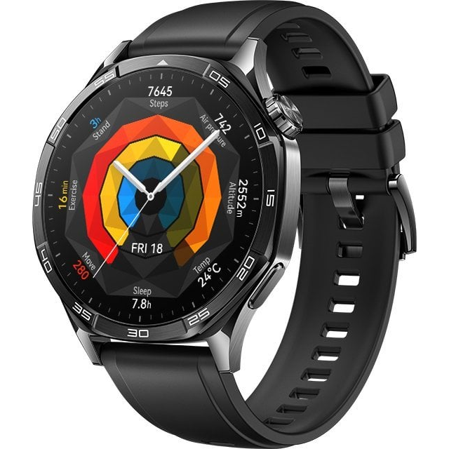 Huawei Watch GT5 46mm Fekete Férfi Okosóra (Vili-B19F)