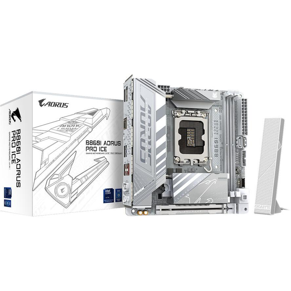 Gigabyte B860I Aorus Pro Ice DDR5 intel s1851 Mini-ITX alaplap