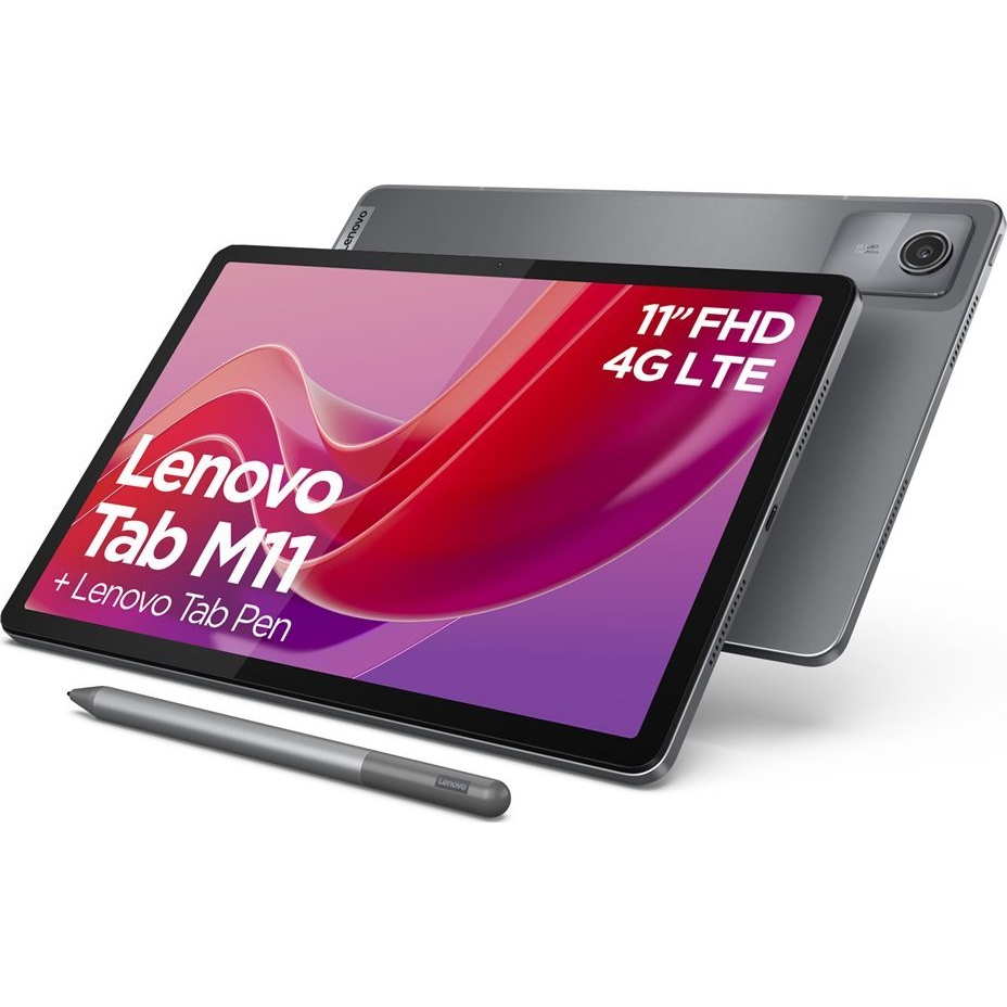 Lenovo Tab M11 ZADB0340SE 11" 8GB/128GB 4G Tablet Luna Grey (ZADB0340SE)