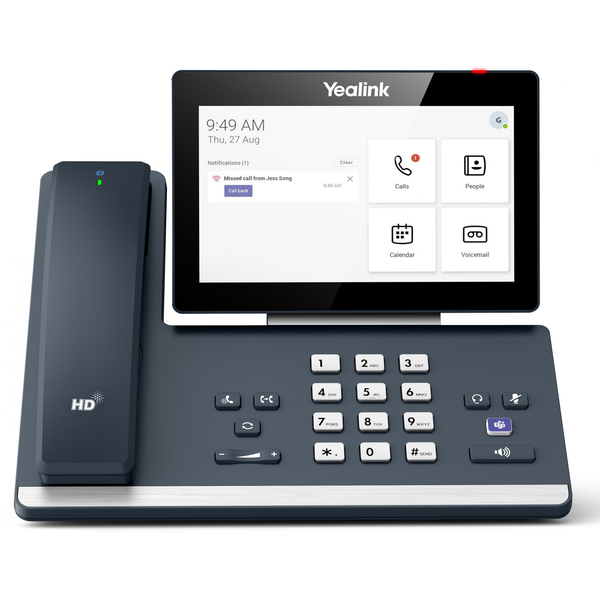 Yealink MP58-WH E2 Teams IP telefon Szürke LCD Wi-Fi