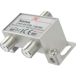 Hama 00205230 cavo splitter o combinatori Splitter per cavo Argento