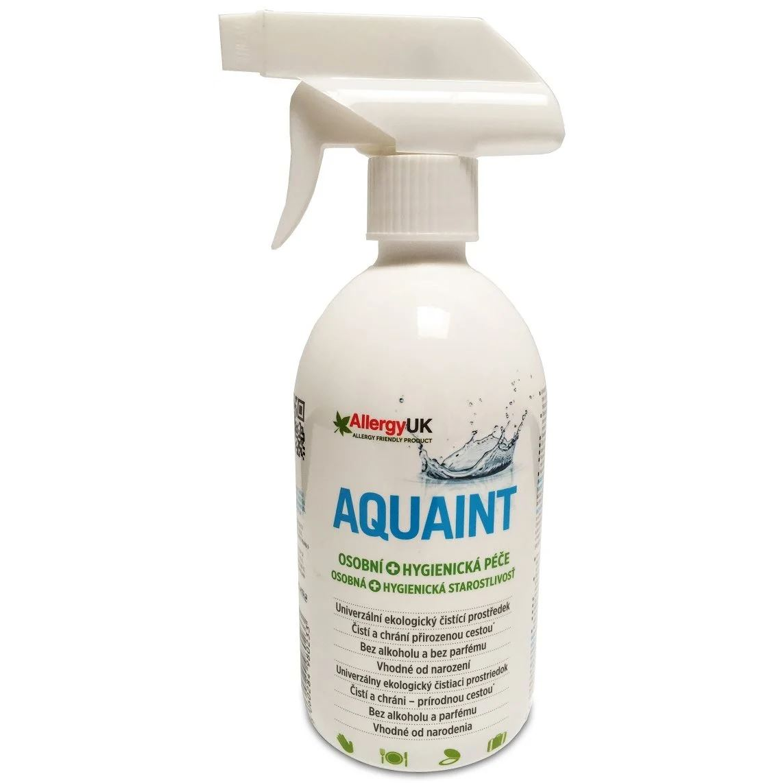 Aquaint természetes fertőtlenítő folyadék 500ml (5060284980233) (5060284980233)